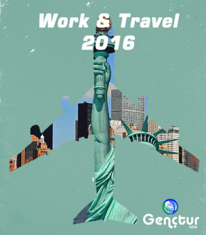 Gençtur Work And Travel Afişi