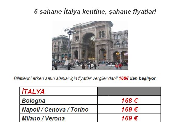 İtalya’da 6 Şahane Kente, Alitalia İle Şahane Fiyatlar